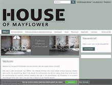 Tablet Screenshot of houseofmayflower.nl